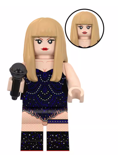 Eras-Inspired Mini Figure Set – Pop Star Concert Outfit Collectibles, 8 Styles, Gift for Music Fans
