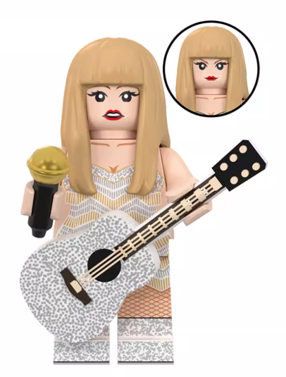 Eras-Inspired Mini Figure Set – Pop Star Concert Outfit Collectibles, 8 Styles, Gift for Music Fans
