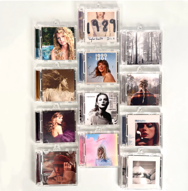NFC Music Keychain – Custom Spotify Album Song Keychain, Tap to Play, Gift for Swifties