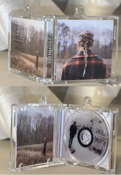 NFC Music Keychain – Custom Spotify Album Song Keychain, Tap to Play, Gift for Swifties