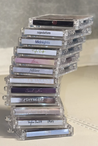 NFC Music Keychain – Custom Spotify Album Song Keychain, Tap to Play, Gift for Swifties